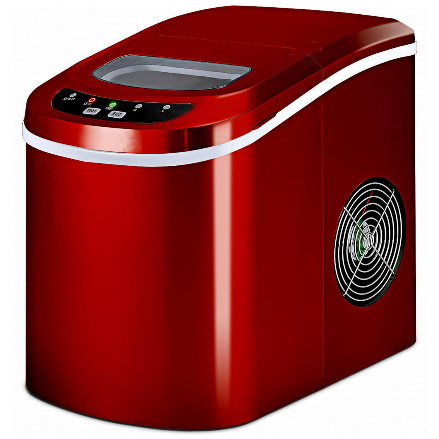 Portable Compact Electric Ice Maker Machine Mini Cube 26lb/Day