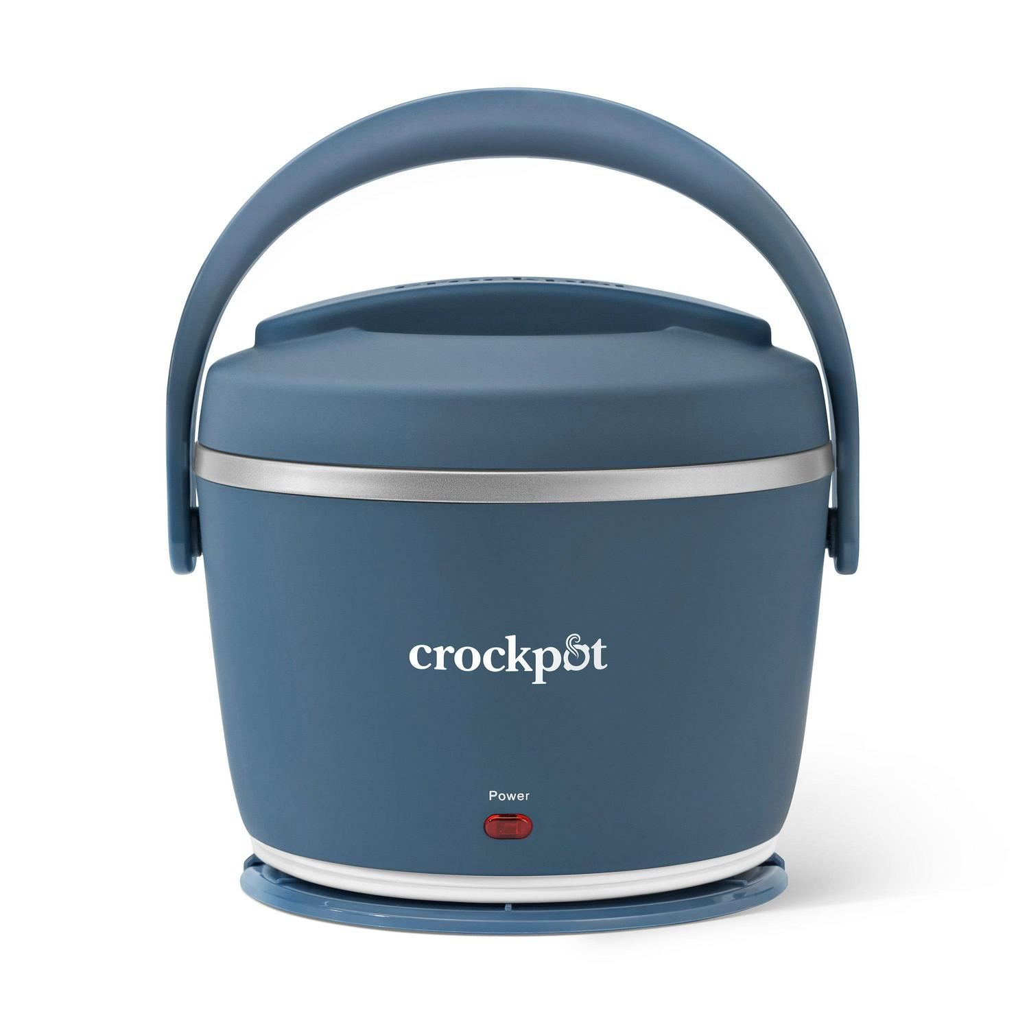 Portable Crockpot Electric Lunch Box Food Warmer 20-Ounce Dishwasher-Safe