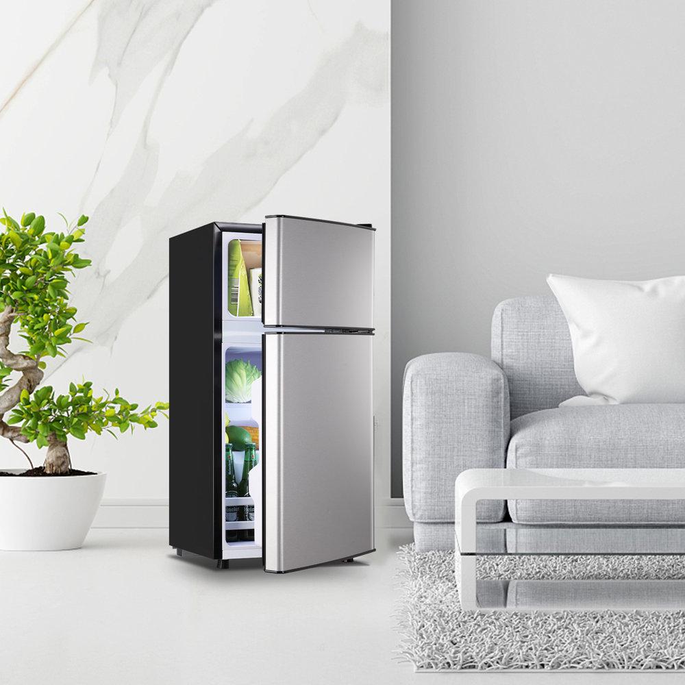 2.4 Cubic Feet Freestanding Mini Fridge Storage Suite With Freezer - Picture 18 of 18