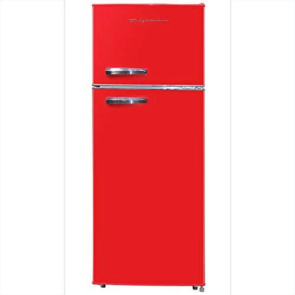 7.5 Cu. Ft Compact Retro Frigidaire 2 Door With Top Freezer Refrigerator - Picture 24 of 32
