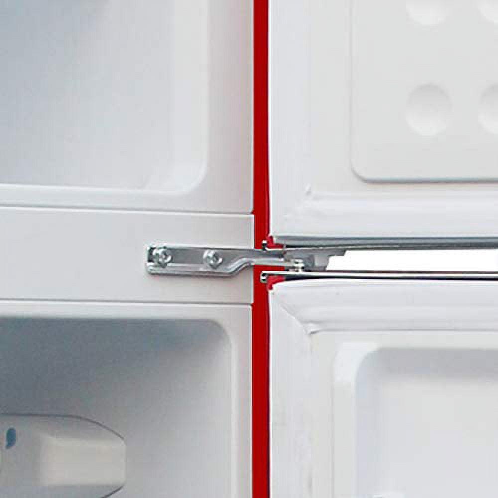 7.5 Cu. Ft Compact Retro Frigidaire 2 Door With Top Freezer Refrigerator - Picture 26 of 32