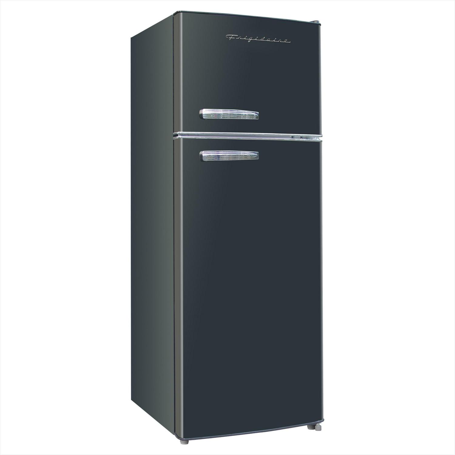 7.5 Cu. Ft Compact Retro Frigidaire 2 Door With Top Freezer Refrigerator - Picture 21 of 32