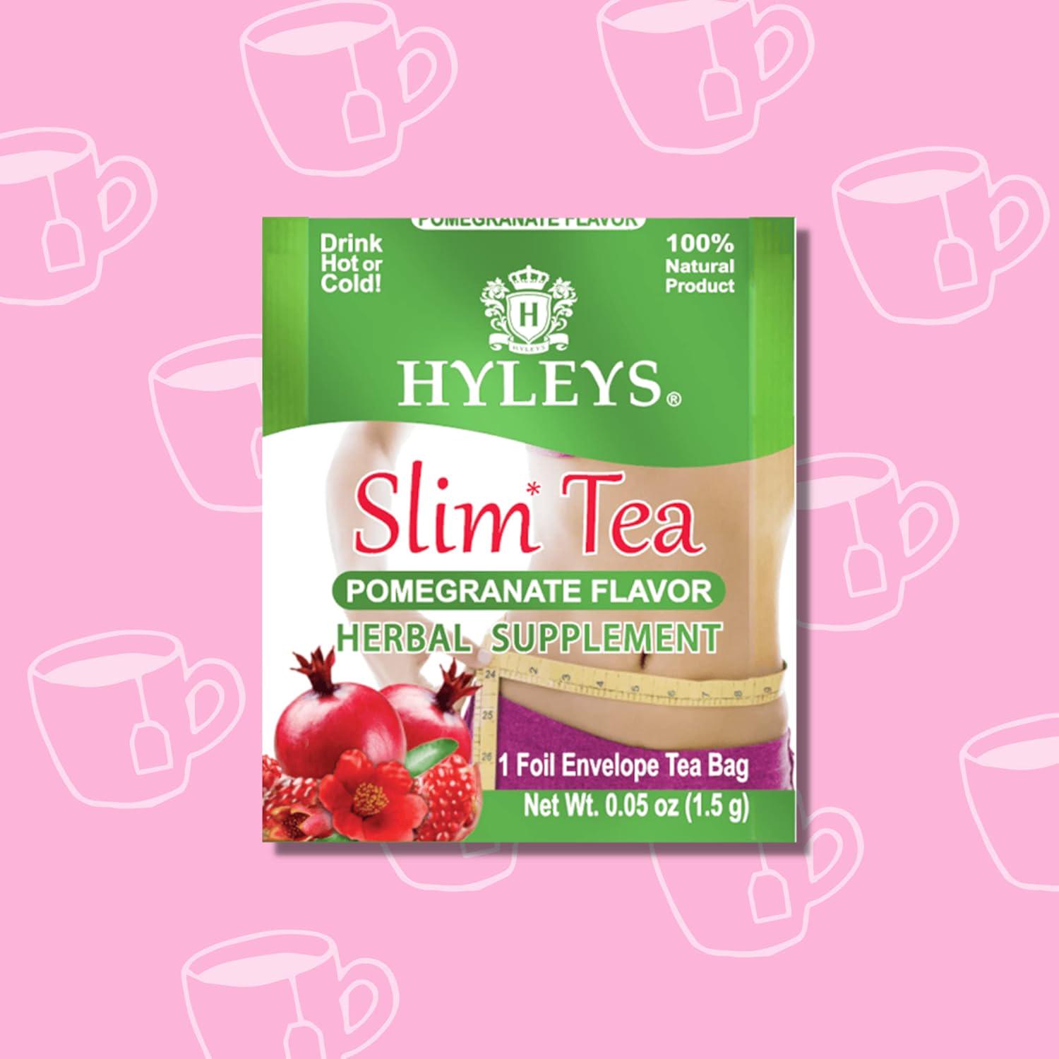 Hyleys Slim Tea Goji Berry Flavor - Weight Loss Herbal Supplement Cleanse And - - Picture 14 of 89