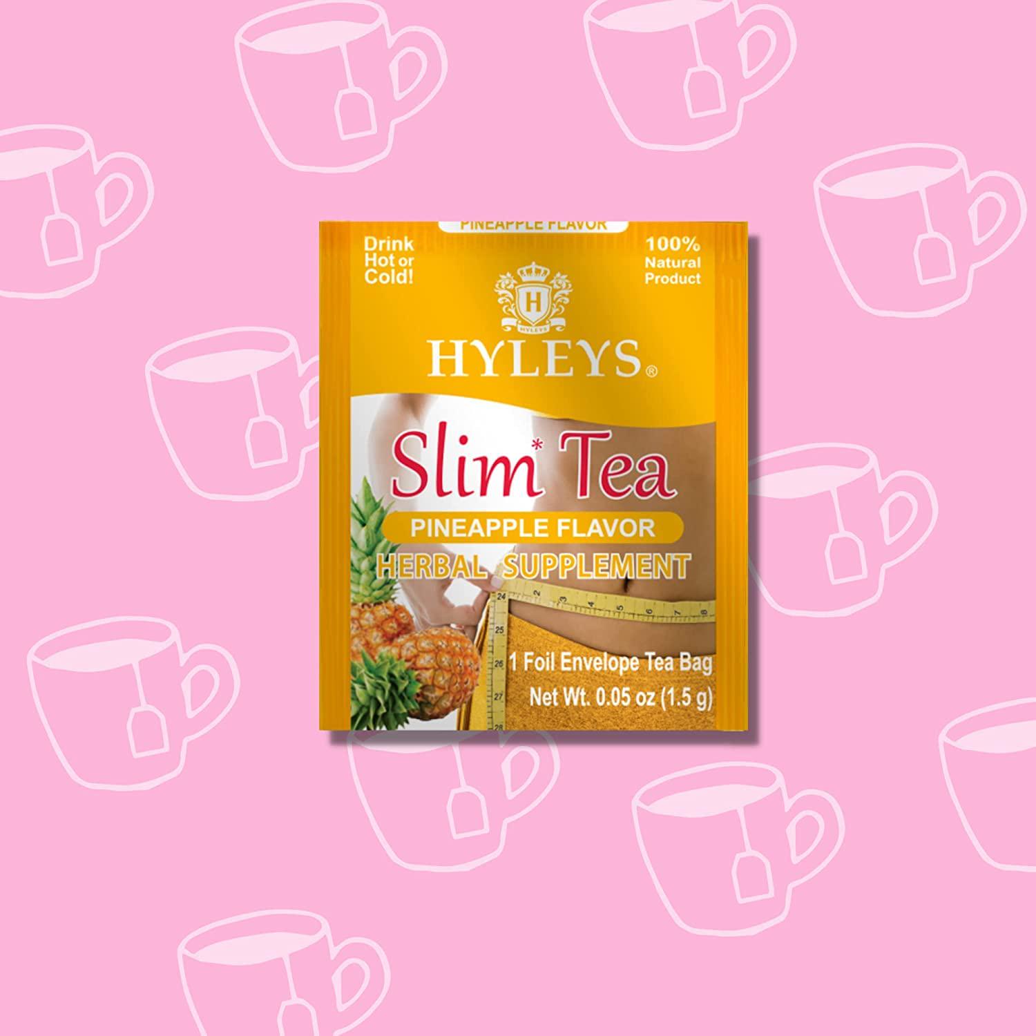 Hyleys Slim Tea Goji Berry Flavor - Weight Loss Herbal Supplement Cleanse And - - Picture 44 of 89
