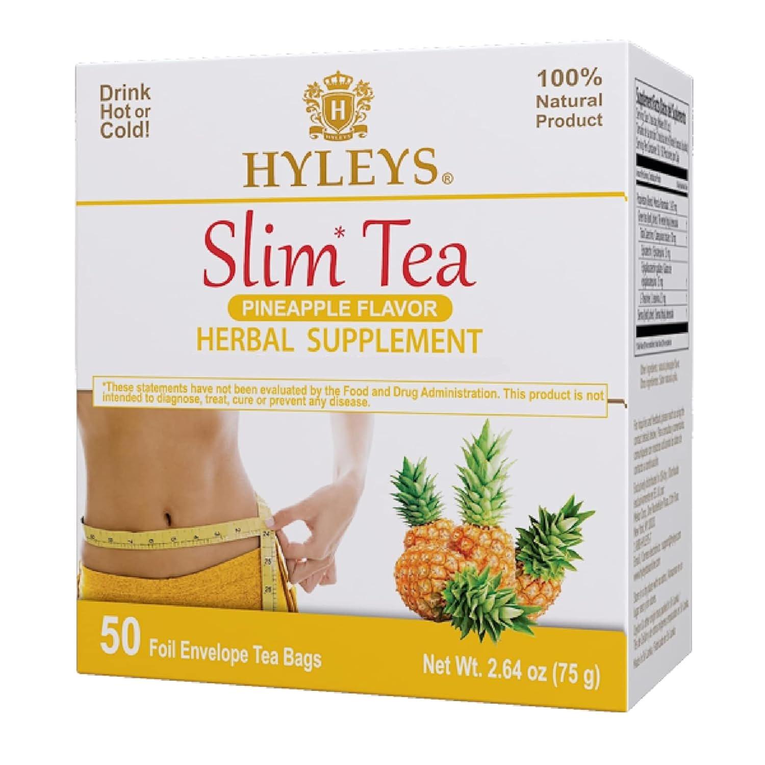 Hyleys Slim Tea Goji Berry Flavor - Weight Loss Herbal Supplement Cleanse And - - Picture 41 of 89
