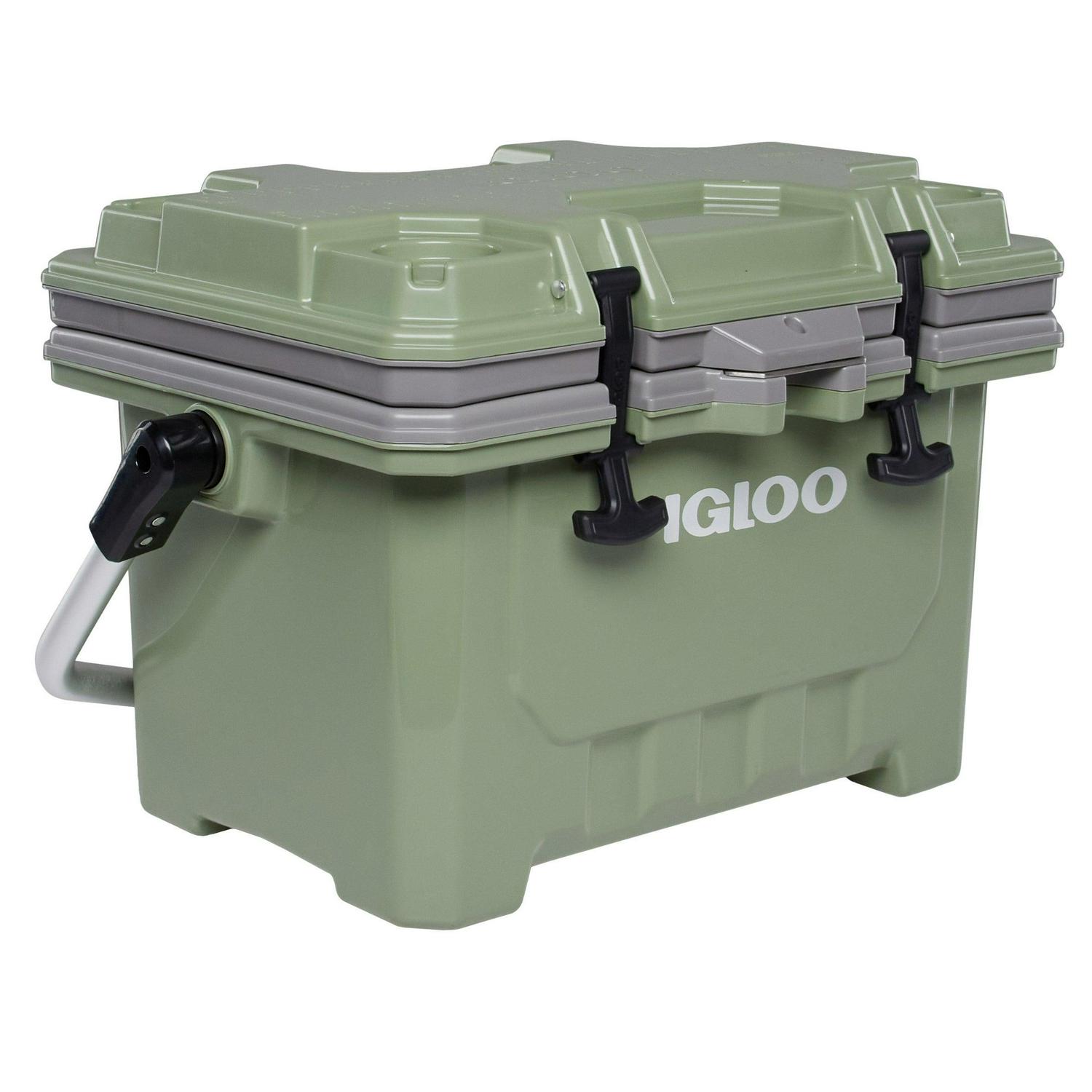 Igloo IMX 24 QT Cooler, Injected-molded, Heavy Duty, White, Brown or Green, NEW - Picture 32 of 40