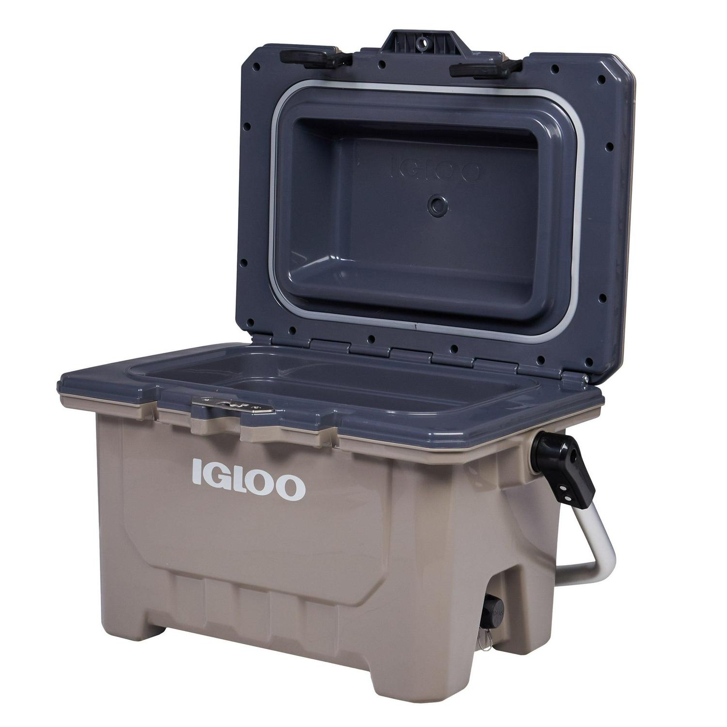 Igloo IMX 24 QT Cooler, Injected-molded, Heavy Duty, White, Brown or Green, NEW - Picture 28 of 40