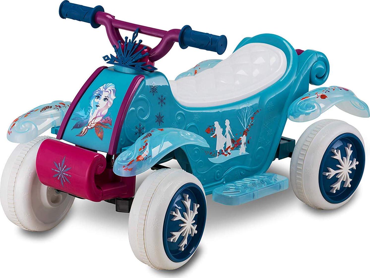 Kid Trax Disney's Minnie Mouse 6V Ride-On Toy, Flower Power 4x4 Battery Powered - Picture 20 of 55