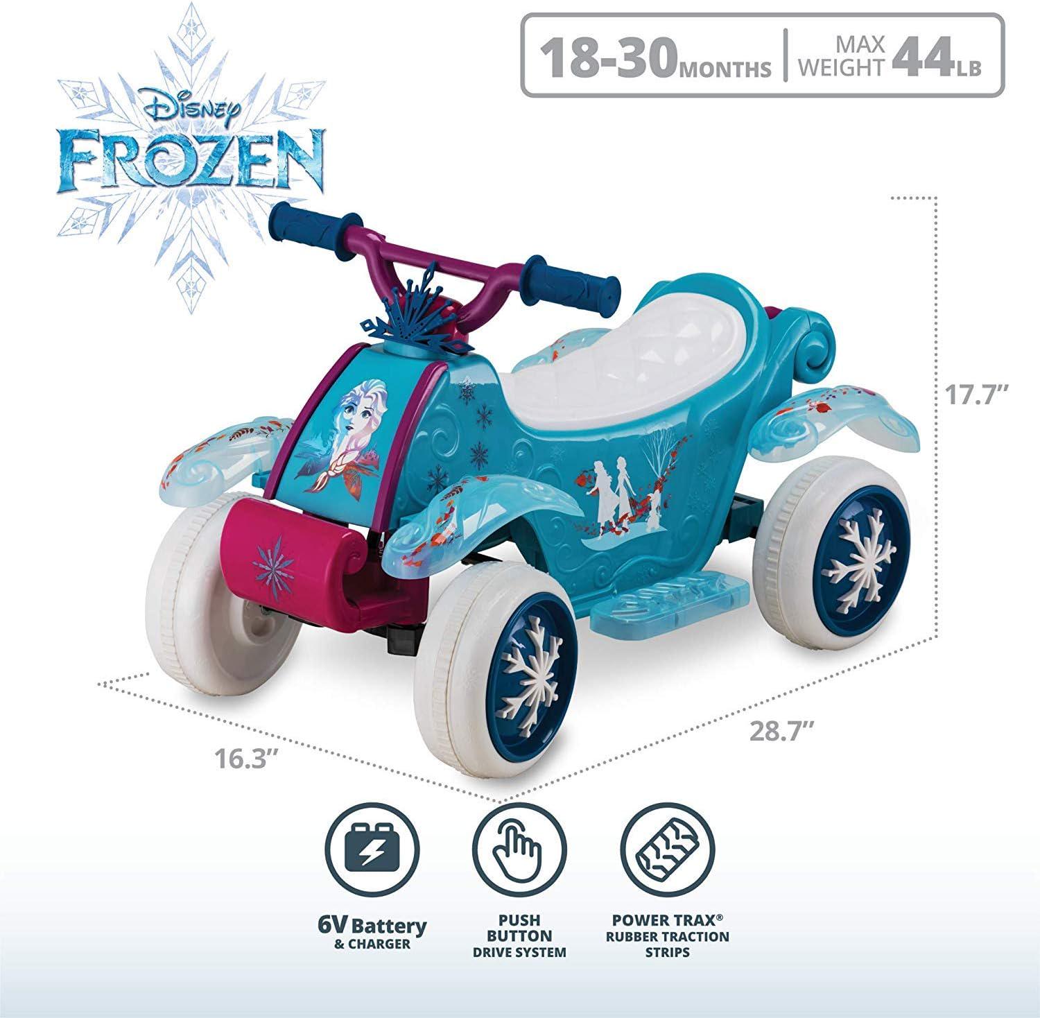 Kid Trax Disney's Minnie Mouse 6V Ride-On Toy, Flower Power 4x4 Battery Powered - Picture 21 of 55