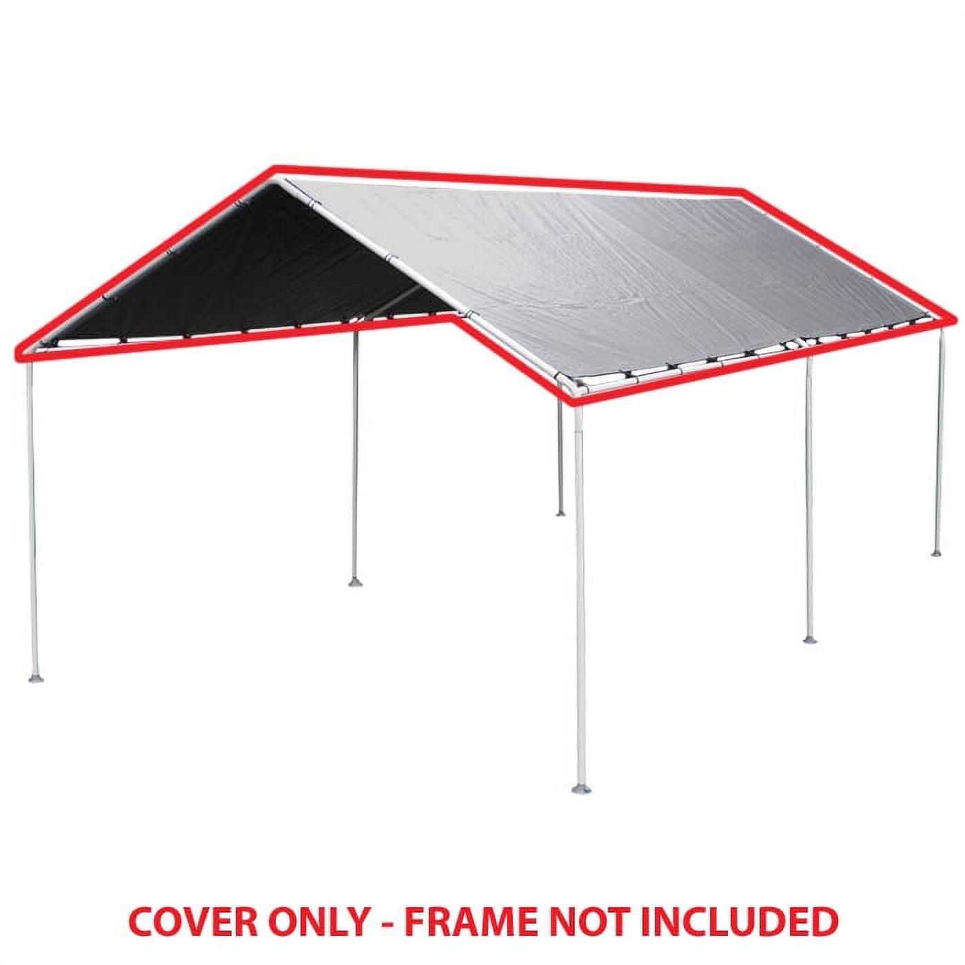 Carport Replacement Canopy Cover Replacement Tarp Carport Cover 10 x 20 ft