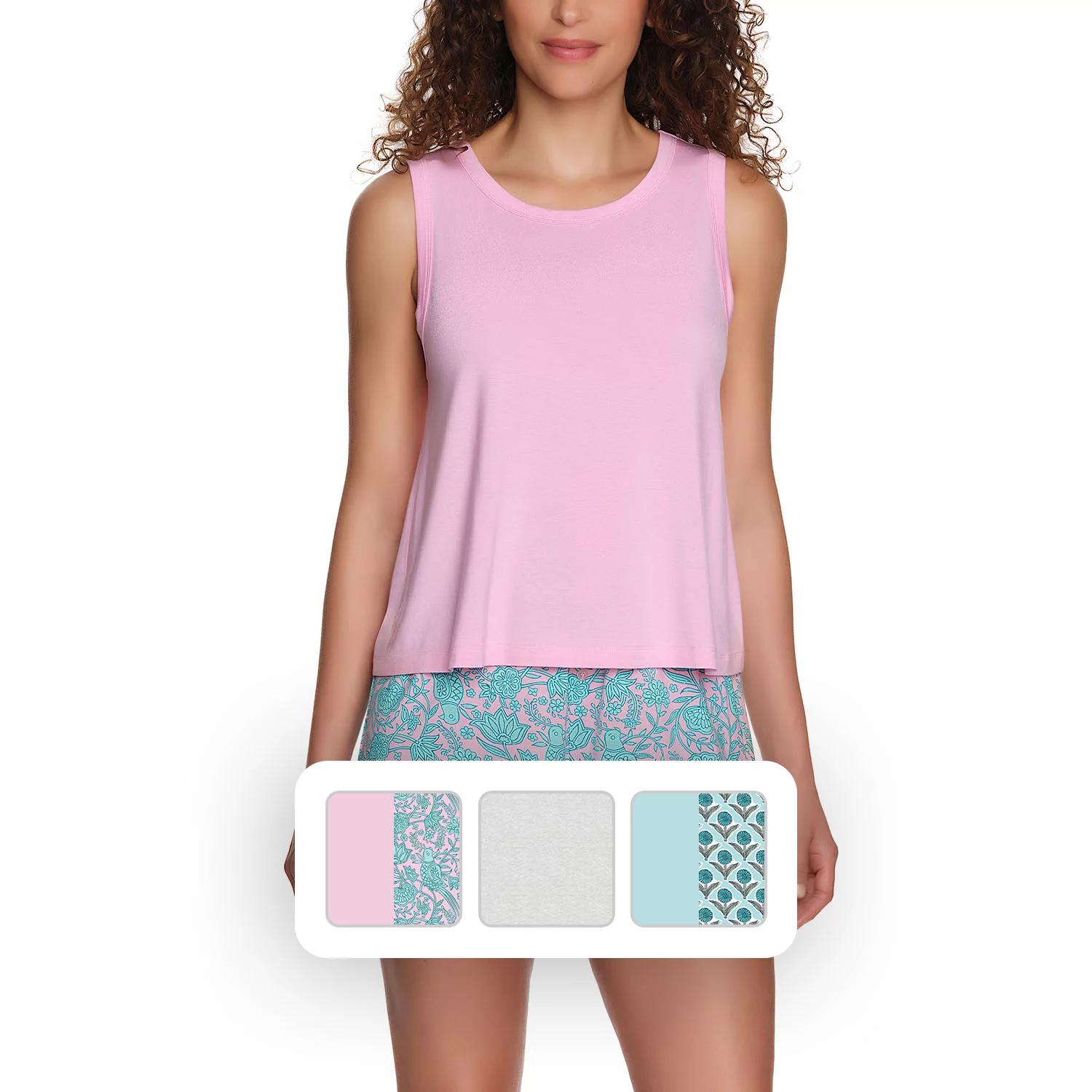 LOFT Women's 2-Piece Tank and Short Pajama Set - Picture 11 of 11
