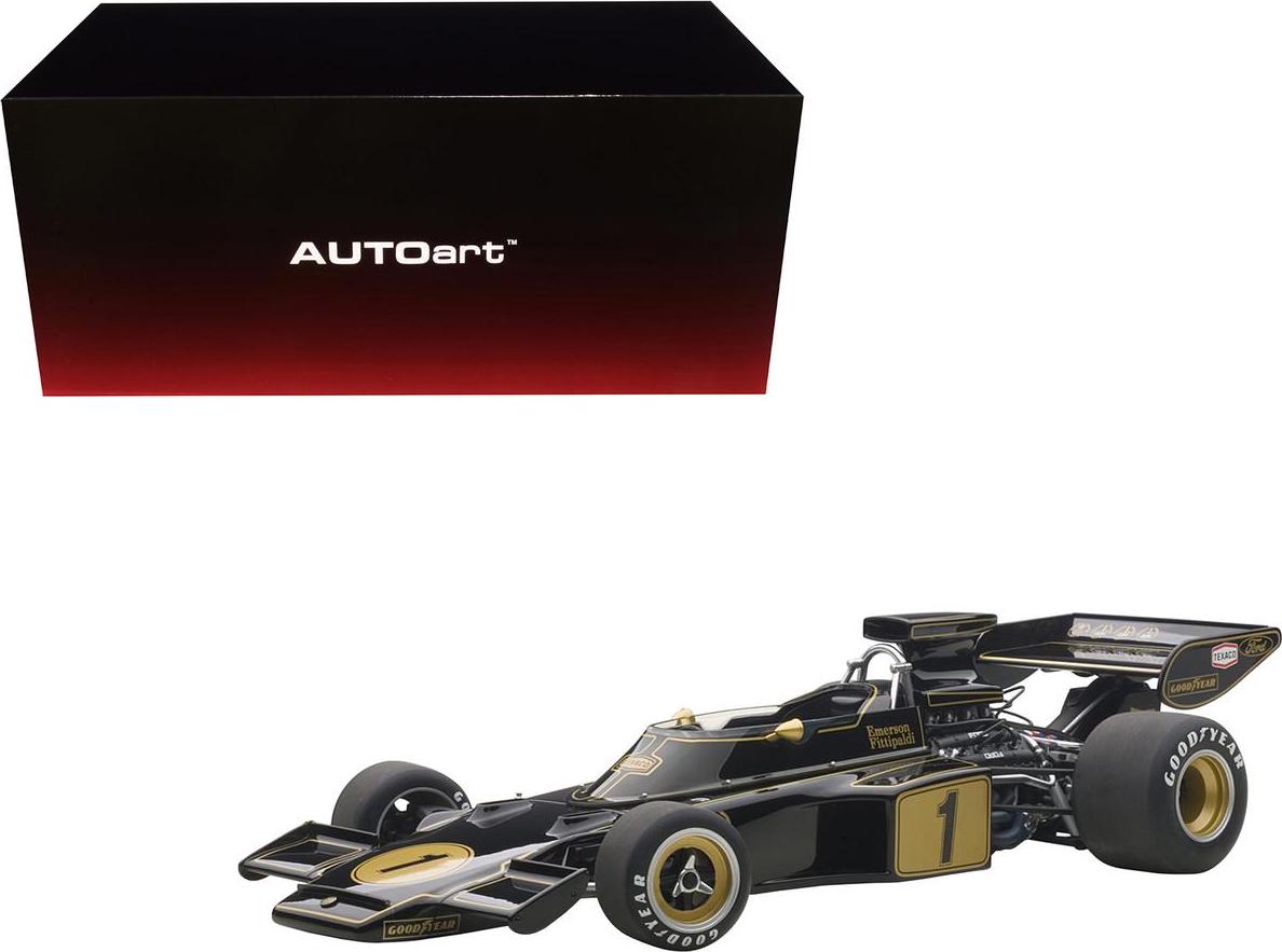 Lotus 72E 1973 Emerson Fittipaldi #1 1/18 Model Car by