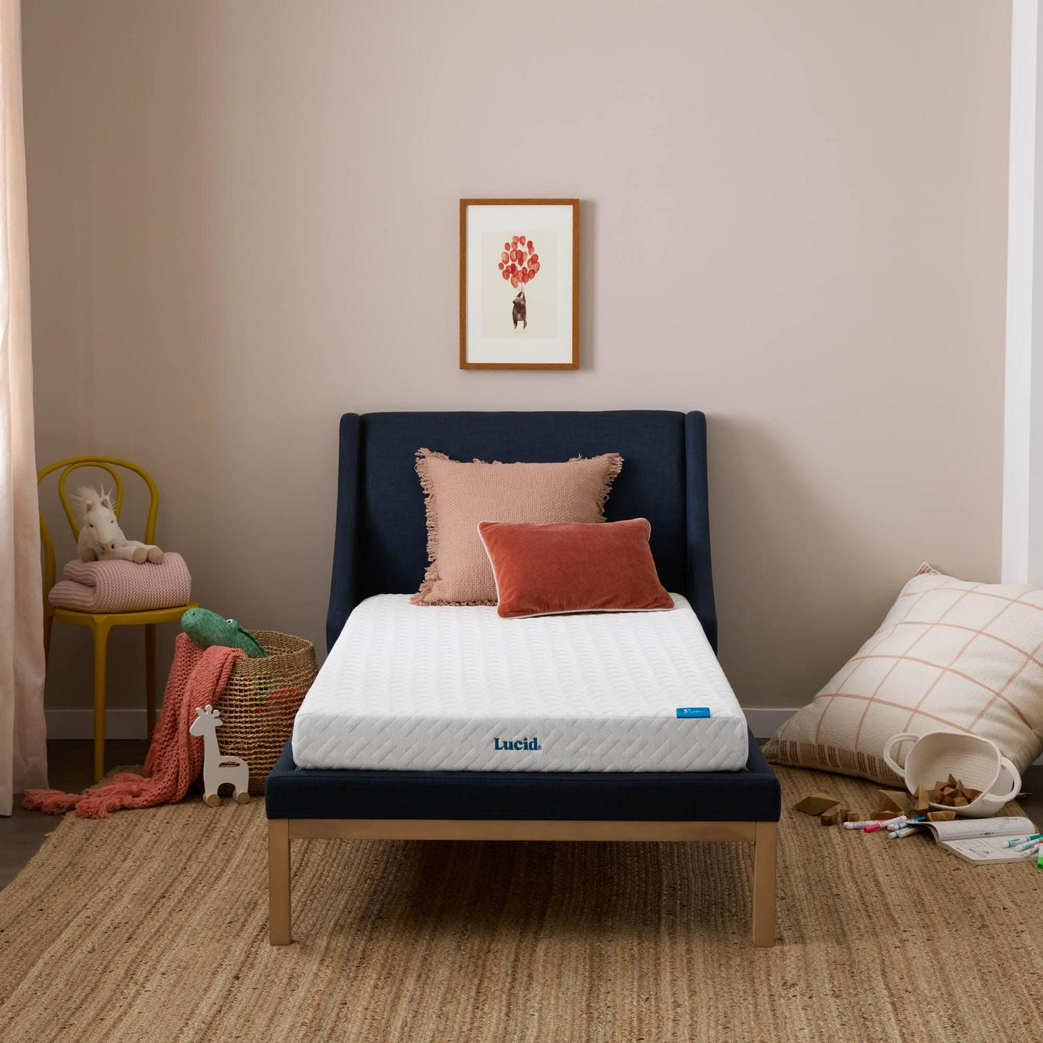Lucid Bliss 14" Gel Memory Foam Bed Mattress King Queen, Twin Full PLUSH - Picture 27 of 60