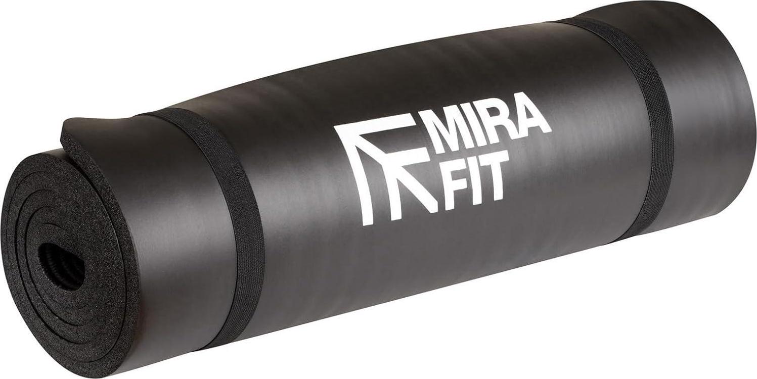 Mirafit 15mm Extra Thick Yoga Exercise Floor Mat - Choice of Colours