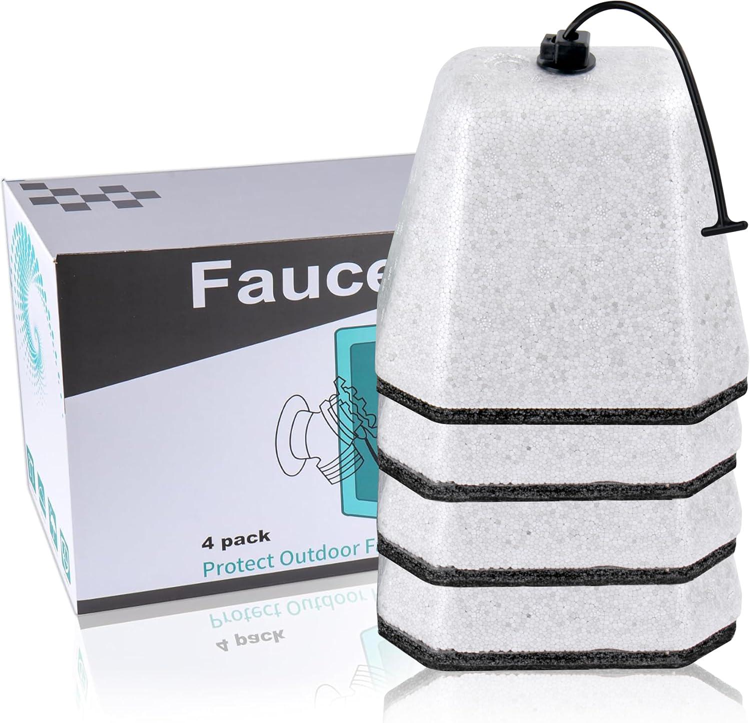 Outdoor Faucet Covers for Winter Freeze Protection, Foam Spigot Covers, 4 Pack - Picture 15 of 15