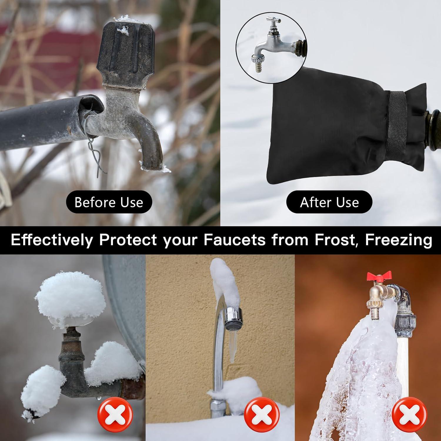 Outdoor Faucet Covers for Winter ? Waterproof, Insulated, Freeze Protection - Picture 18 of 29