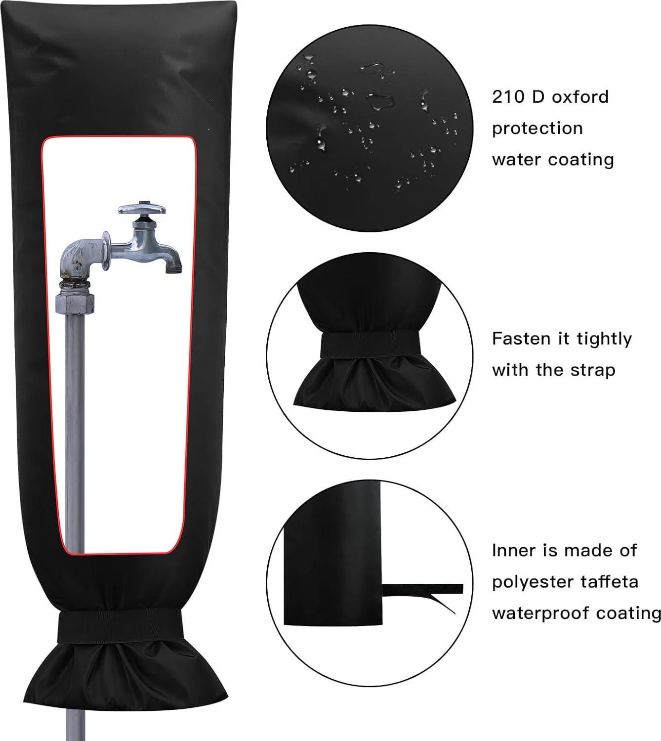 Outdoor Faucet Covers for Winter ? Waterproof, Insulated, Freeze Protection - Picture 26 of 29