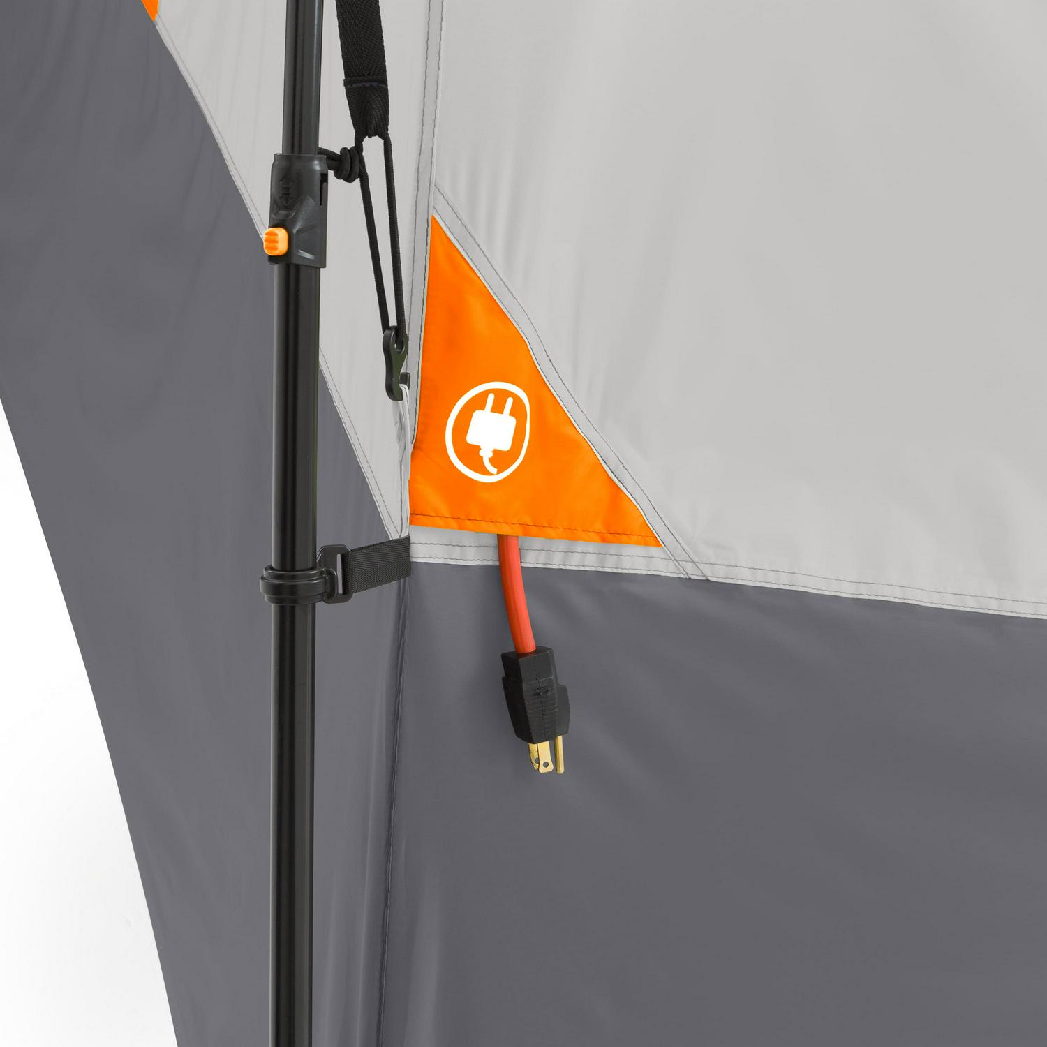 Ozark Instant 20' x 18' 12-Person Cabin Camping Tent W/ Rainfly Private Room, 12 - Picture 18 of 26