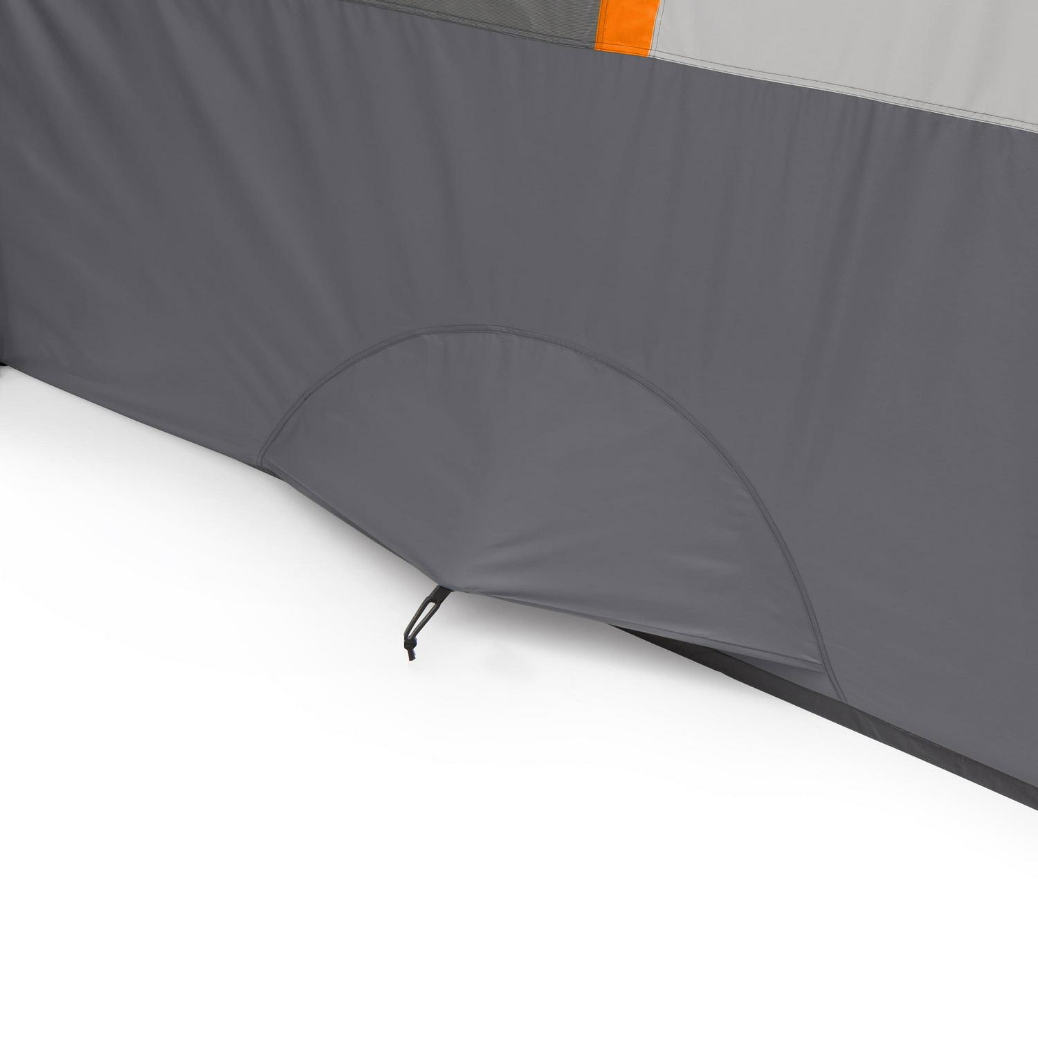 Ozark Instant 20' x 18' 12-Person Cabin Camping Tent W/ Rainfly Private Room, 12 - Picture 19 of 26