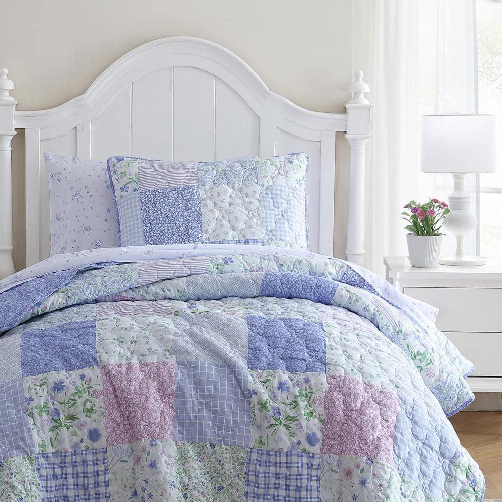 LAURA ASHLEY 枕カバー 50X70cm Laura Ashley Wisteria 2-Piece Pink Floral Plush Microfiber