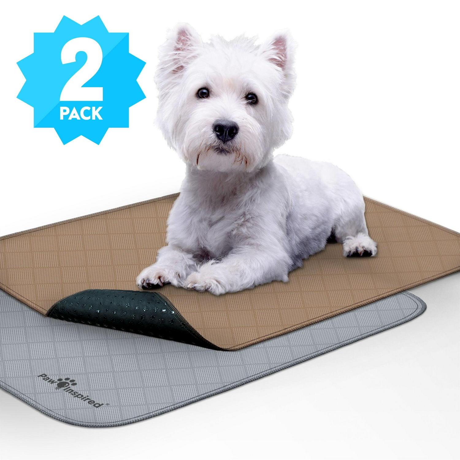 Paw Inspired Washable Dog Pads, Reusable Puppy Pee Wee Training Pads Extra Large - Picture 16 of 48