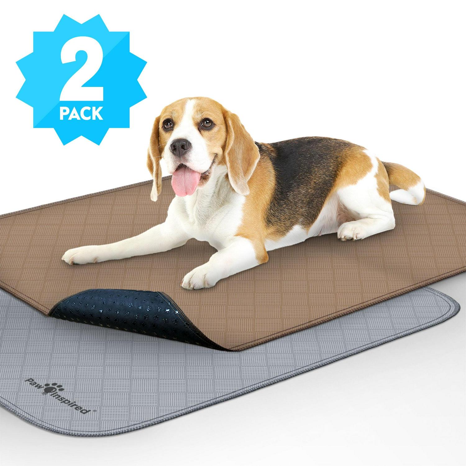 Paw Inspired Washable Dog Pads, Reusable Puppy Pee Wee Training Pads Extra Large - Picture 42 of 48