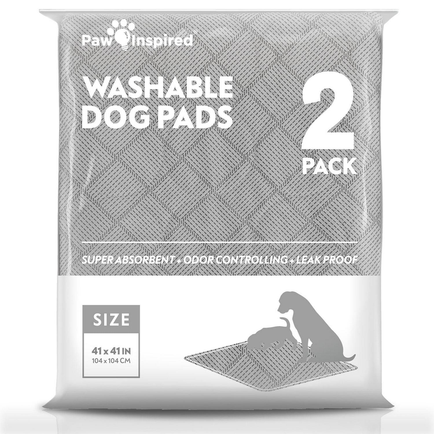 Paw Inspired Washable Dog Pads, Reusable Puppy Pee Wee Training Pads Extra Large - Picture 40 of 48
