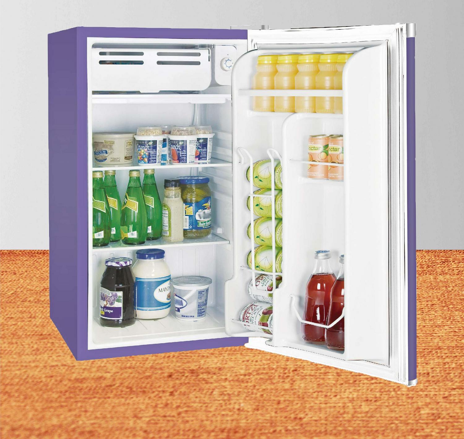 Mini Fridge 3.2 cu ft RCA Compact Refrigerator W/Dispense-a-can Storage