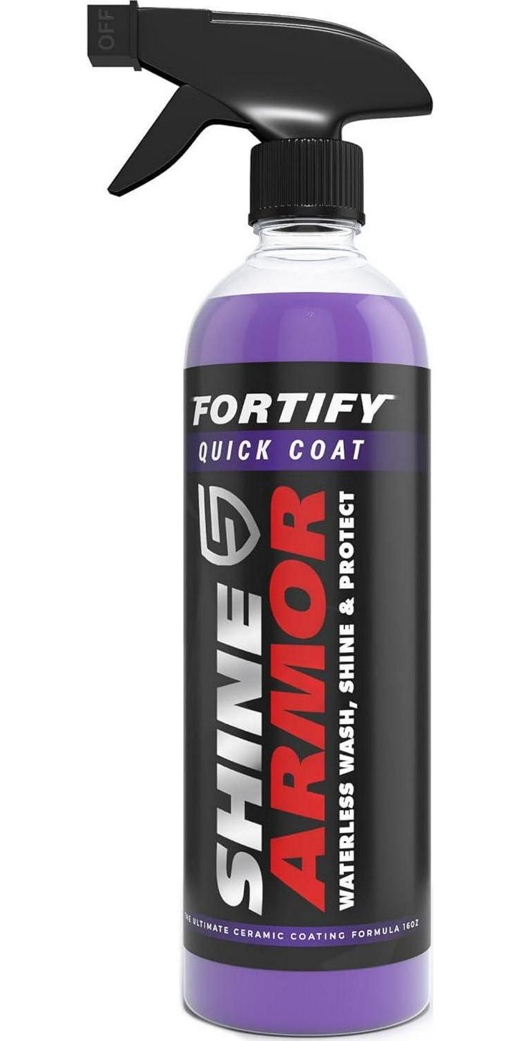 Ceramic Coating Top Coat for Cars Fortify Quick Car Wax Polish Spray Waterless - Picture 25 of 32