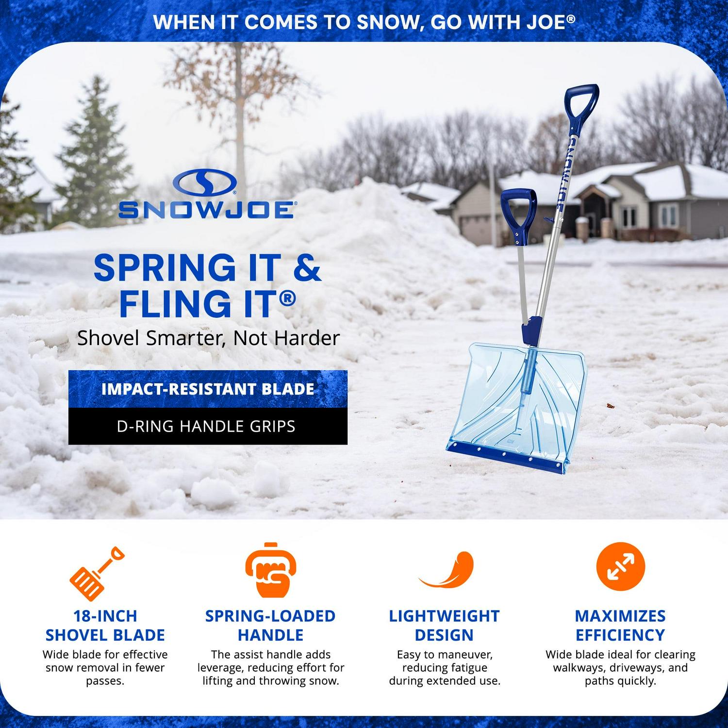 New Snow Joe SJ625E Electric Single Stage Snow Thrower 21-Inch 15 Amp Motor - Picture 15 of 41