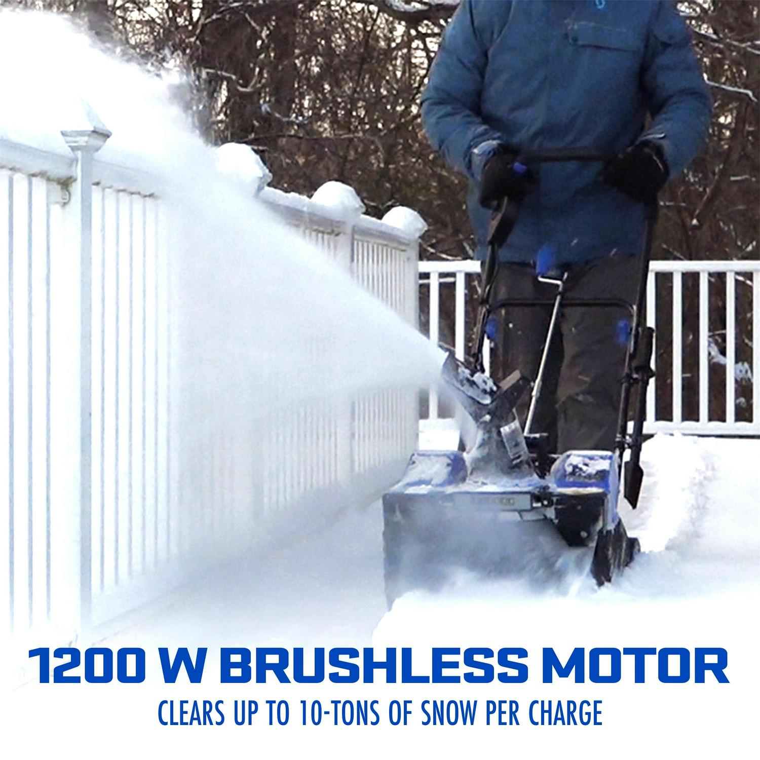 New Snow Joe SJ625E Electric Single Stage Snow Thrower 21-Inch 15 Amp Motor - Picture 33 of 41