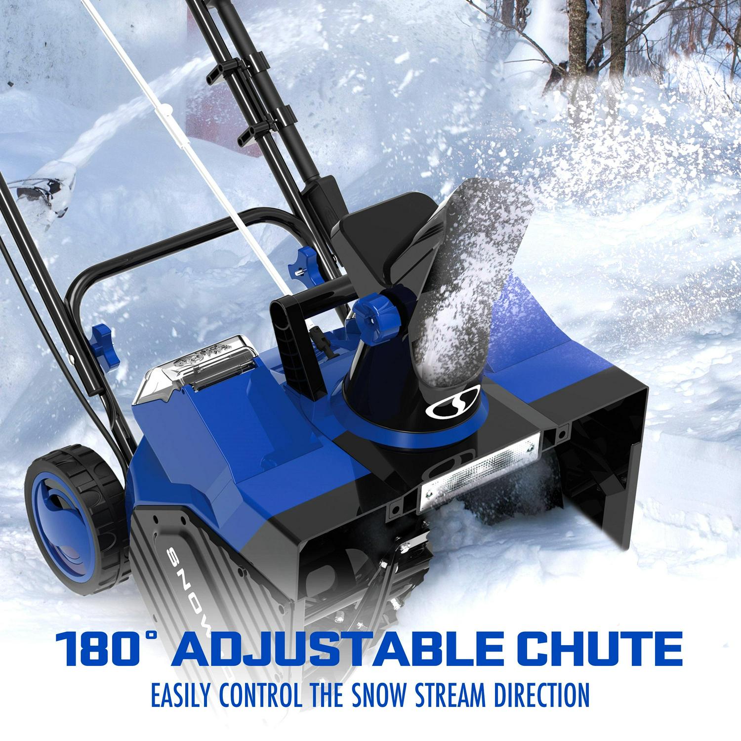 New Snow Joe SJ625E Electric Single Stage Snow Thrower 21-Inch 15 Amp Motor - Picture 34 of 41