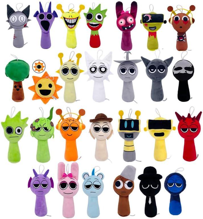 Sprunki Game Plush Toys Plush Soft Stuffed Animal Pillow Doll Adult Kids - Picture 38 of 150