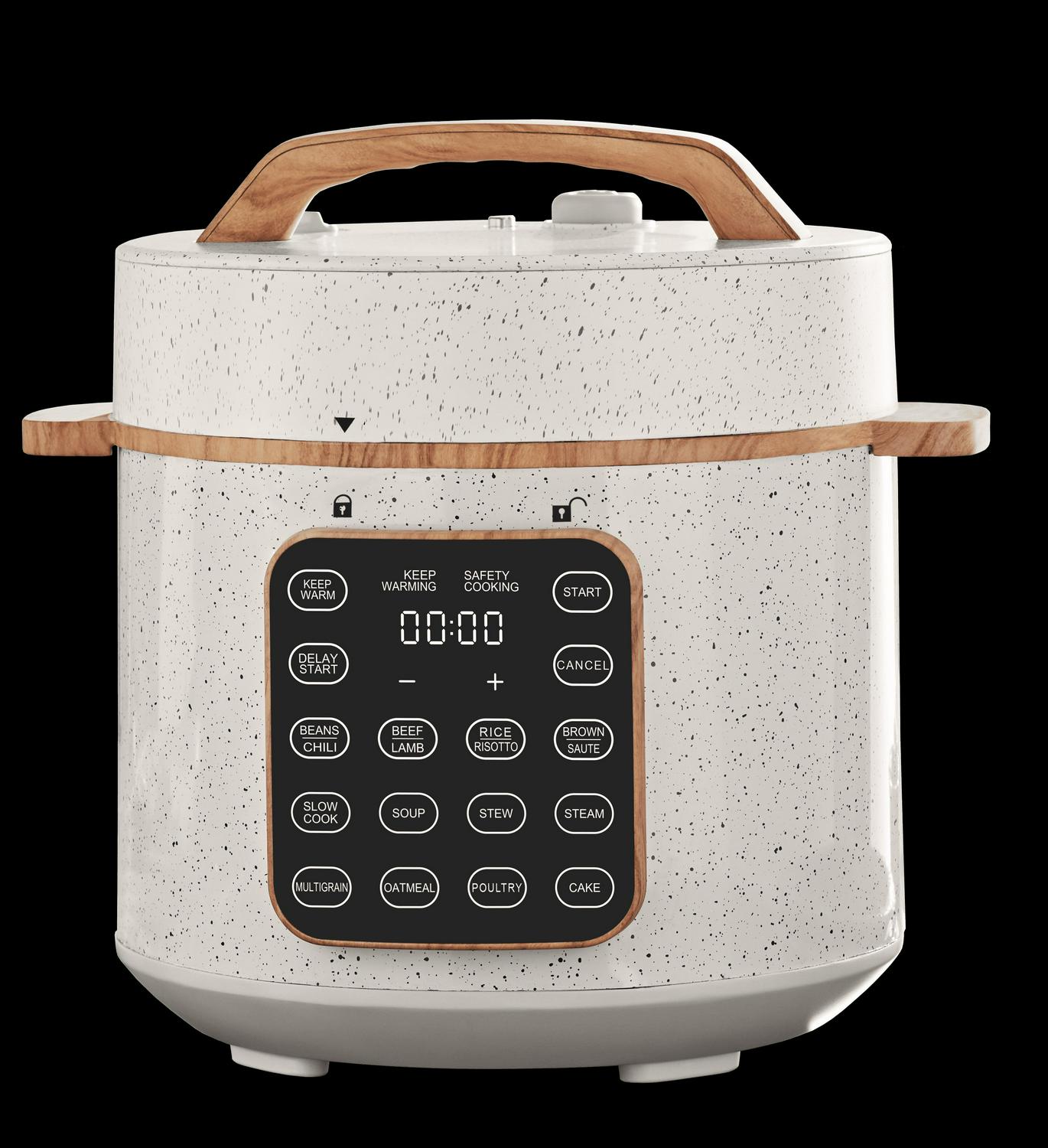 The Pioneer Woman 6 Qt Pressure Cooker with Touch Control Display New