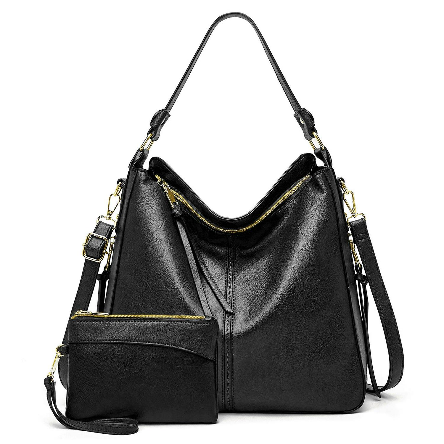 Tote Bag and Purse Sets for Women Trendy Hobo Bags w/ Large Capacity PU Leather - Picture 20 of 26