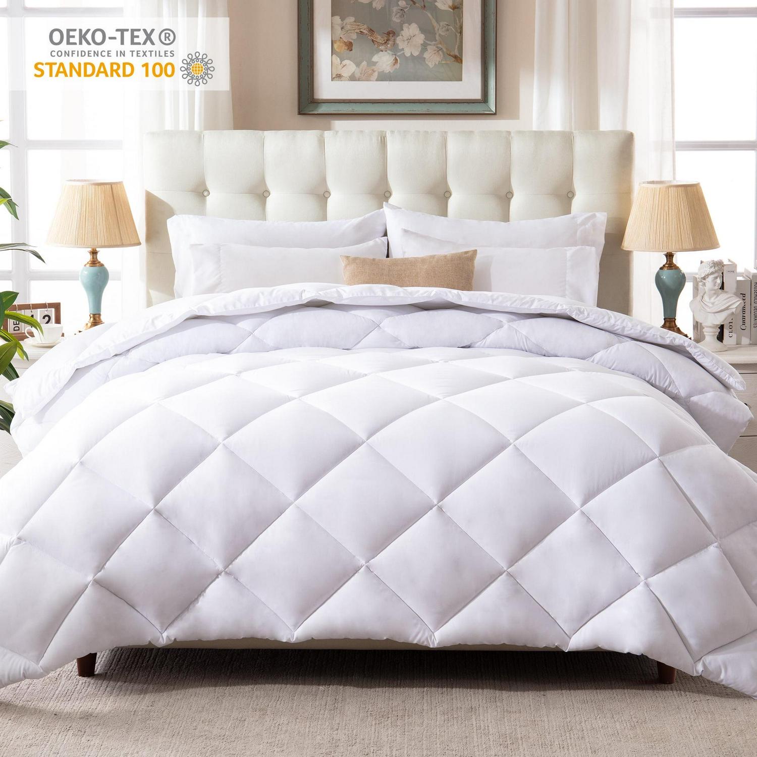 Set 3 pezzi piumone letto in borsa inserto piumone reversibile matrimoniale completo queen king - Foto 25 di 34
