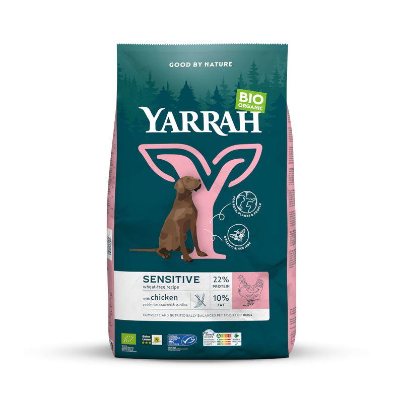 Yarrah Organic Sensitive with Organic Chicken and Organic Rice