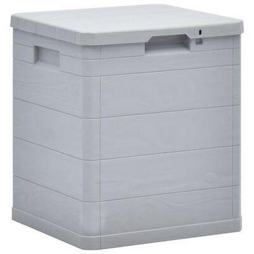 Garden Storage Box Lockable Toolbox Outdoor Patio Cabinet Deck Utility Chest 90L