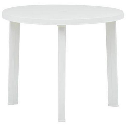 Outdoor Round Table Garden Dining Tables Side Bistro Drinks Patio Furniture 90cm