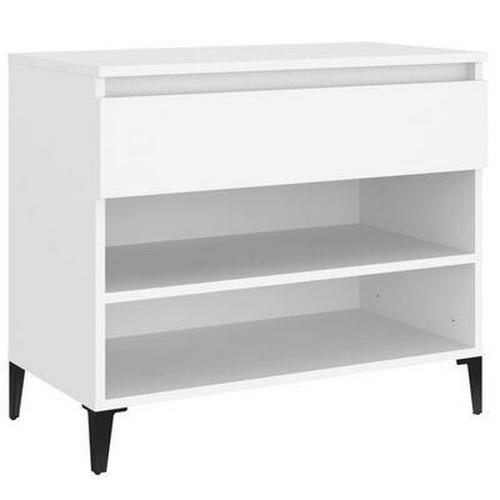 Shoe Cabinet with Storage Drawer Shelves Shoes Rack Holder Hallway Console Table